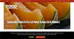 Desktop Screenshot of foodmanufacturing.com